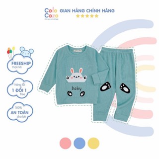 Set Giữ Nhiệt Dài Tay Thu Đông Bé Trai Bé Gái 8-18kg Colo Cozo [Bán Chạy] Bộ Thun Tăm Dài Tay Cho Bé Cao Cấp BỘ TÚI GẤU