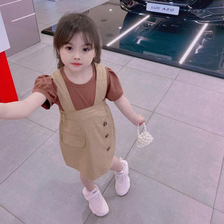 Bộ chân váy kaki cho bé gái từ 10-22kg
