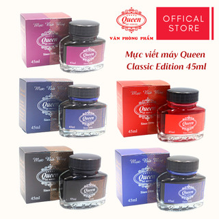 Mực viết máy Queen - Classic Edition/Phiên bản cổ điển - FPI-02 45ML hàng chính hãng