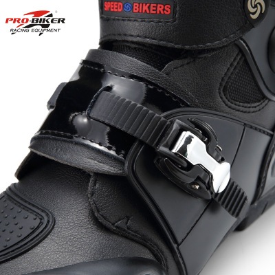 Giày đi motor Speed Biker dây rút A09003