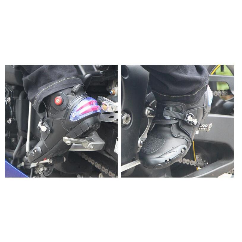 Giày đi motor Speed Biker dây rút A09003