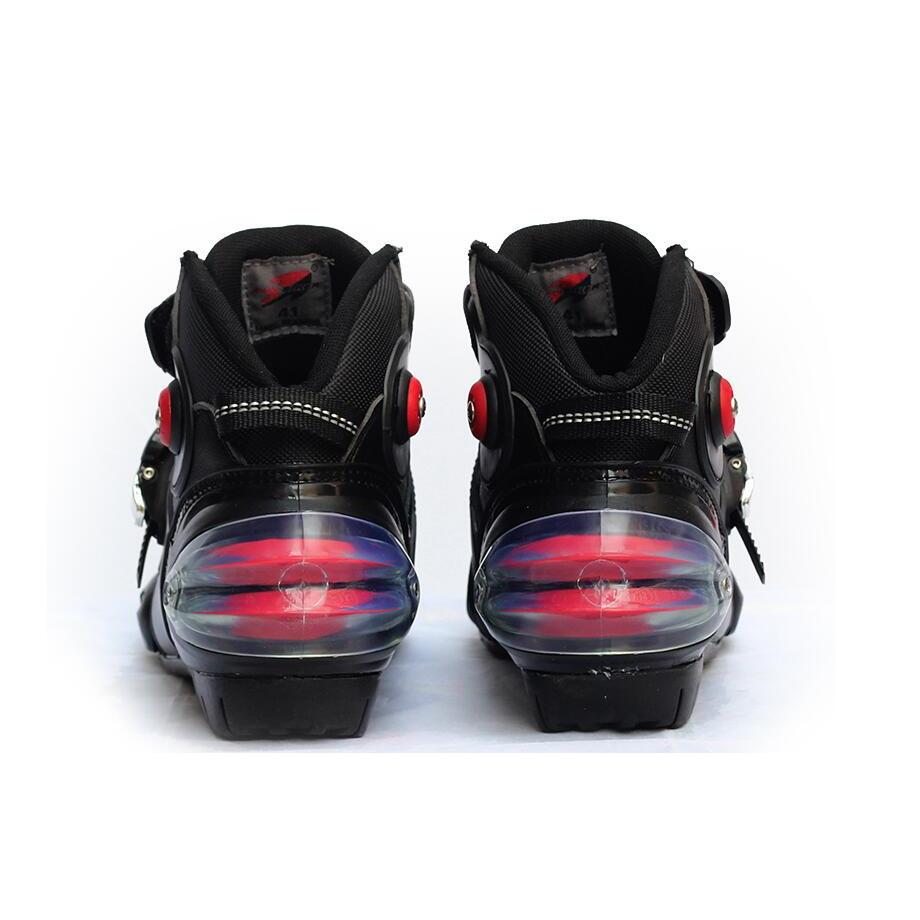 Giày đi motor Speed Biker dây rút A09003