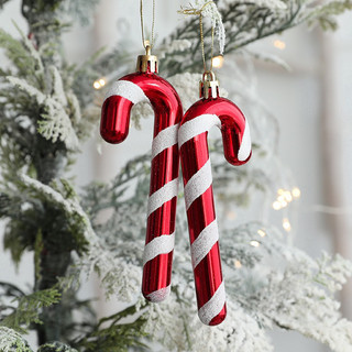 Set 6 Viên Kẹo Hình Ông Già Noel Trang Trí Cây Thông Giáng Sinh