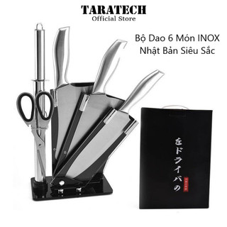 Bộ dao nhà bếp Inox 6 món Nhật Bản TR TARAA