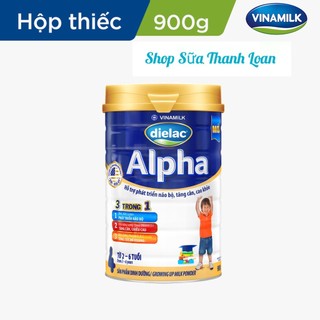 (HSD T3-2028) COMBO 2 LON Sữa Bột Vinamilk Dielac Alpha 4 900g.