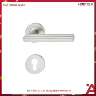 Bộ tay nắm gạt inox mờ 135x60x19mm Hafele 903.92.556
