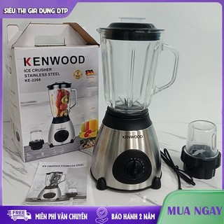 Máy xay sinh tố đa năng kenwood, máy xay thịt cá hoa quả đa năng công suất lớn 850w, máy xay công nghiệp