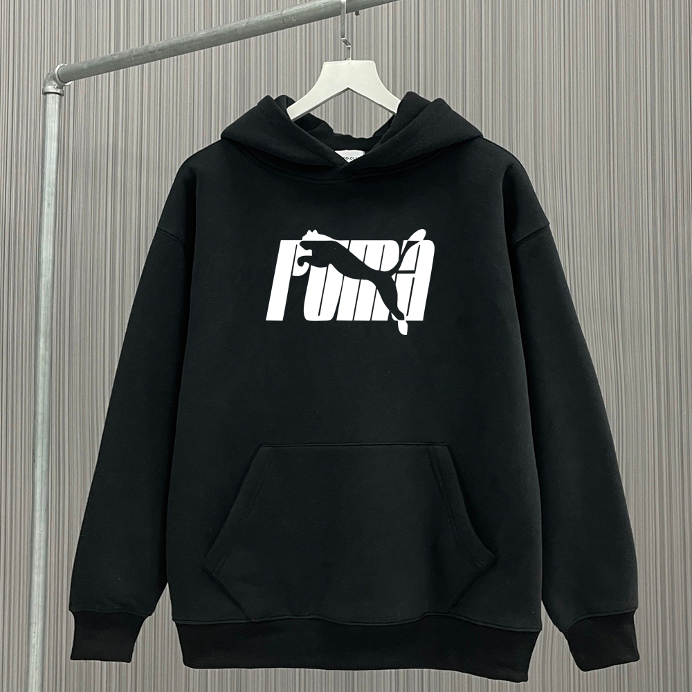Áo hoodie nỉ logo thể thao - hoodie nỉ trần bông logo thể thao