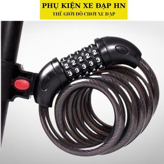 Khoá xe đạp mật mã 5 số tonyon