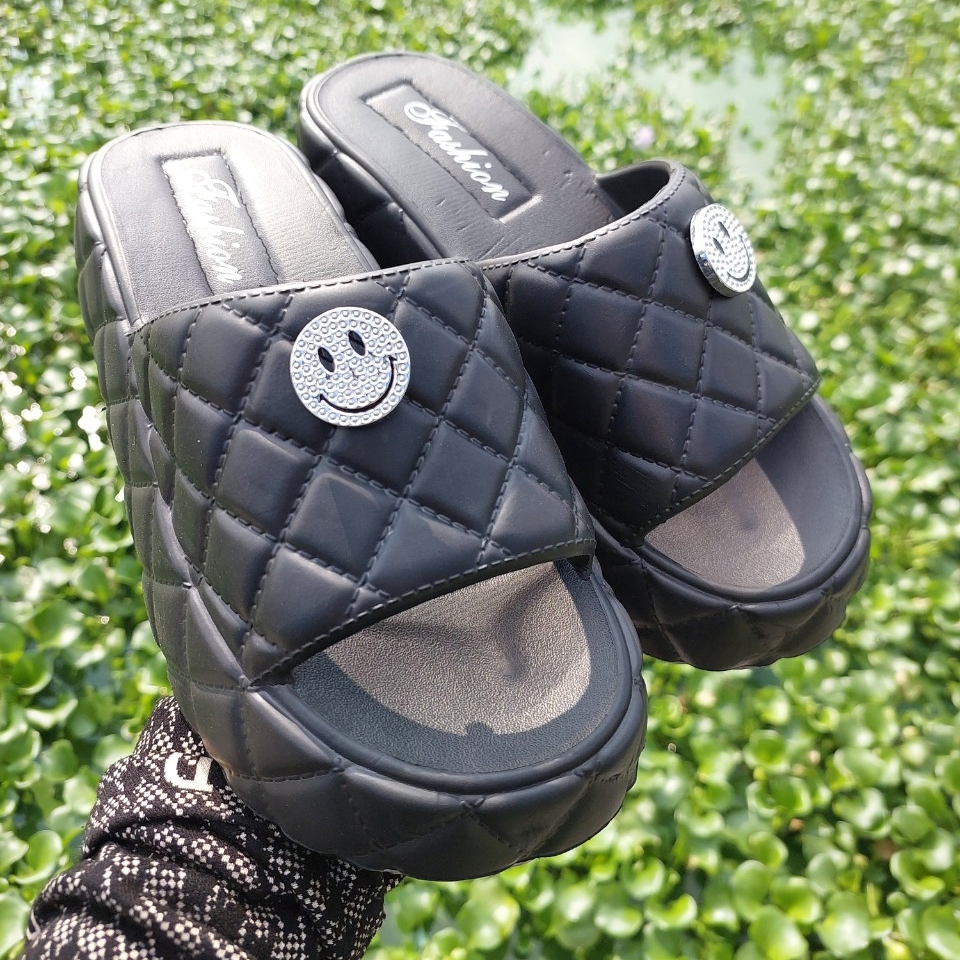 Lainiki Dép Bánh Mì Đế cao 7Cm Êm Chân Thời Trang Mùa Hè 2023 Mới Nhất 2855 B6+B1