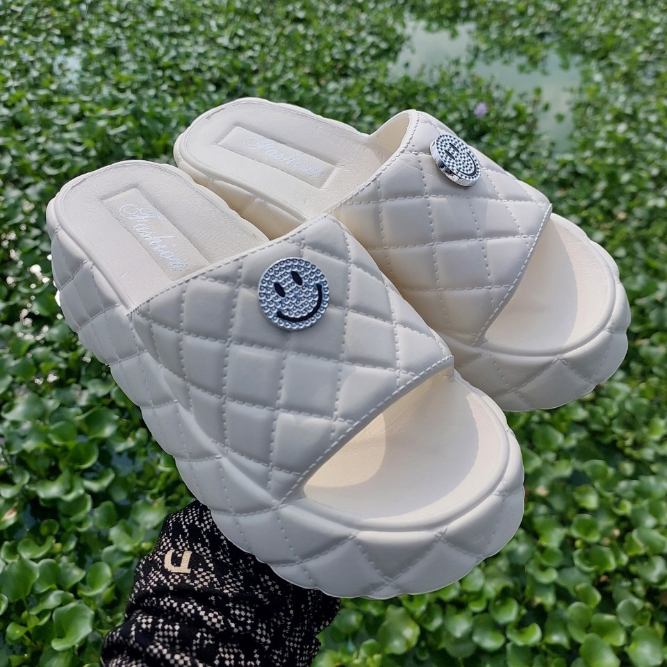 Lainiki Dép Bánh Mì Đế cao 7Cm Êm Chân Thời Trang Mùa Hè 2023 Mới Nhất 2855 B6+B1