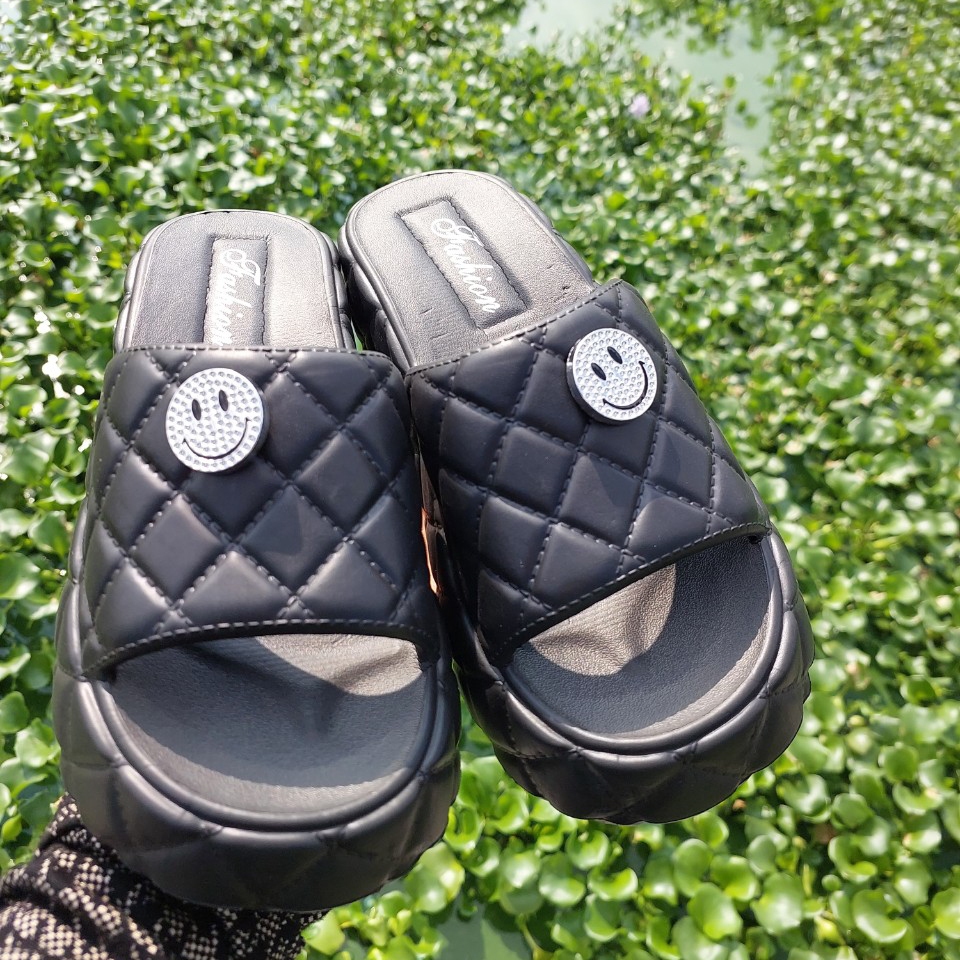 Lainiki Dép Bánh Mì Đế cao 7Cm Êm Chân Thời Trang Mùa Hè 2023 Mới Nhất 2855 B6+B1