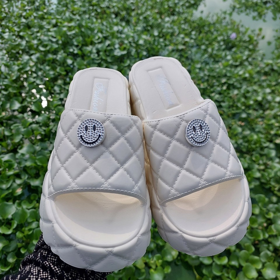 Lainiki Dép Bánh Mì Đế cao 7Cm Êm Chân Thời Trang Mùa Hè 2023 Mới Nhất 2855 B6+B1