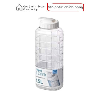 Bình đựng nước nhựa Lock&Lock 1L Nắp màu trắng