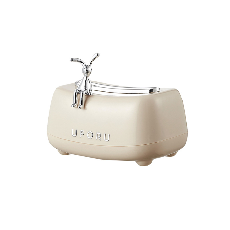 Hộp đựng giấy ăn Uforu sang trọng để bàn dạng rút, có thể làm đồ decor trang trí phong cách Hàn Quốc - UF482