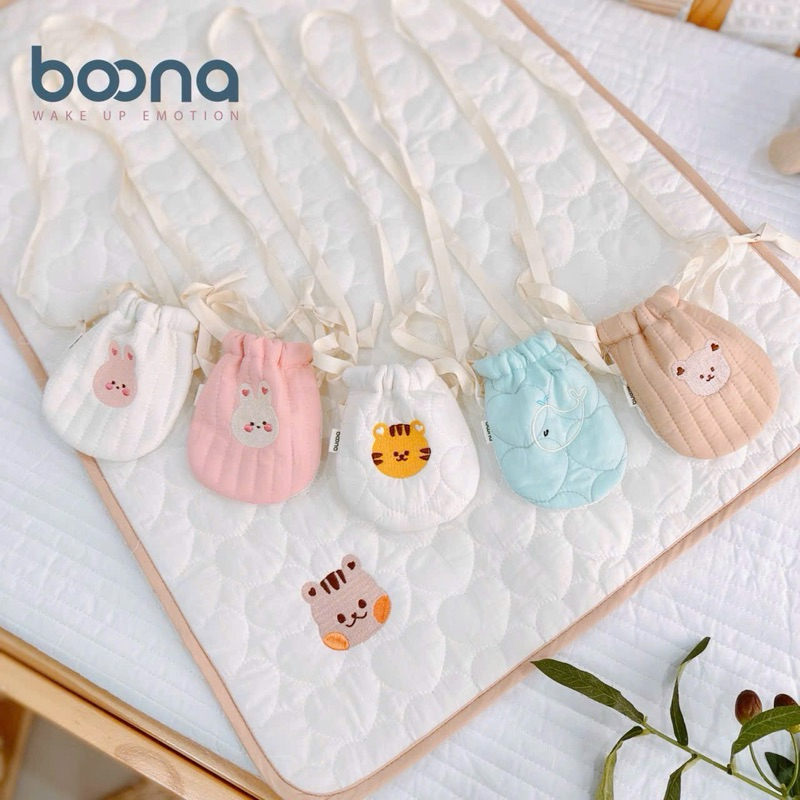 Túi Đựng Tỏi Phong Cách Hàn Mẫu Hoạ Tiết Thêu Gấu Thỏ Boona