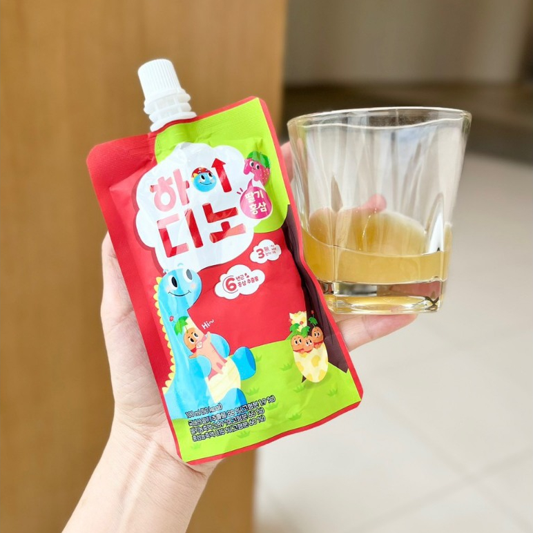 Hồng Sâm Tăng Cao Hidino Hàn Quốc Vị Dễ Uống Kích Thích Ăn Ngon, Giúp Bé Tăng Trưởng Chiều Cao, Nâng Cao Hệ Miễn Dịch