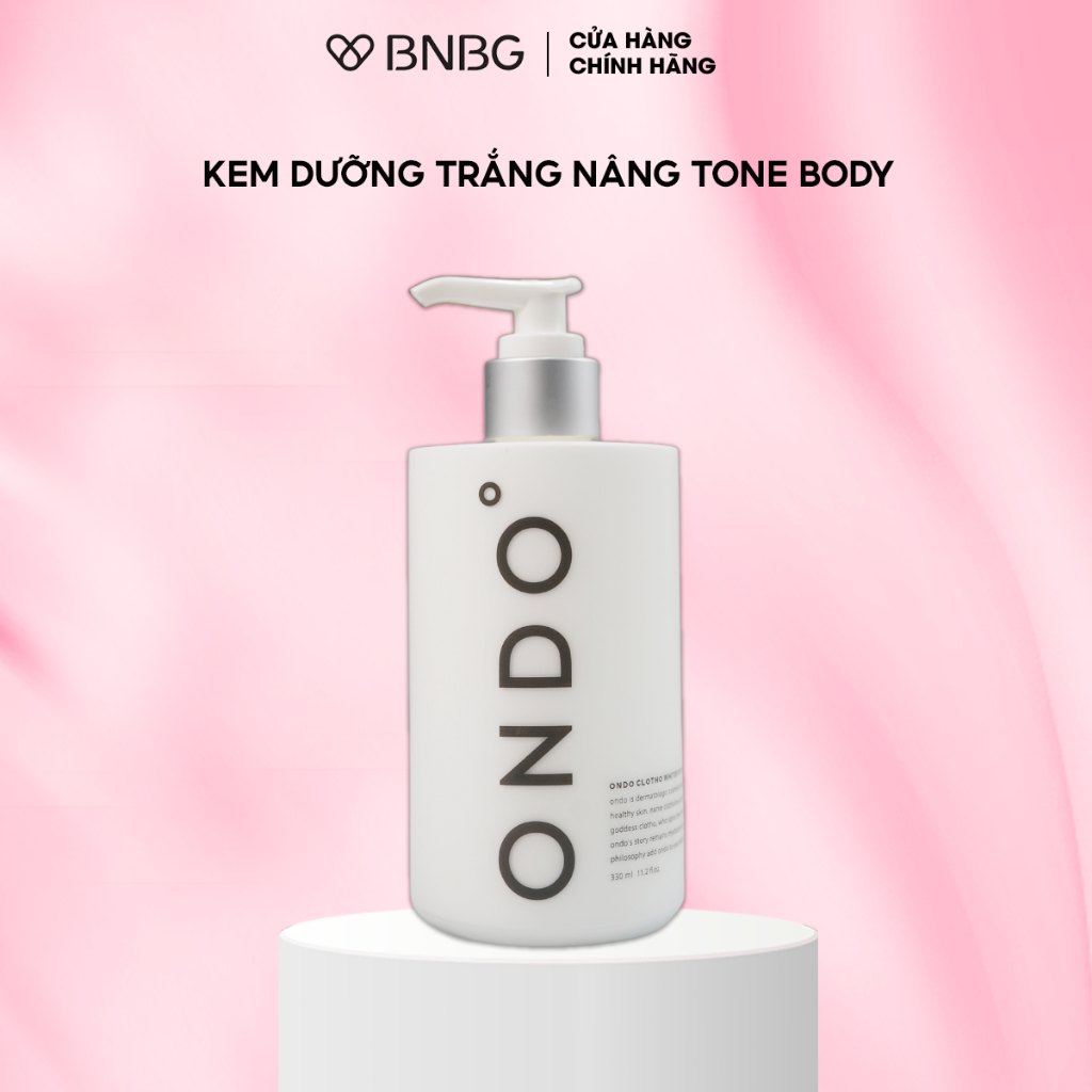 Kem Dưỡng Trắng Nâng Tone Body Ondo Clotho Whitefit Body Tone Up Cream 330ml