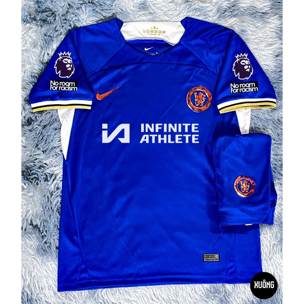 Bộ Áo bóng đá chelsea Xanh mùa mới 2023 - 2024 hàng Thailand chuẩn thi đấu 100%. Cam kết Y Hình.
