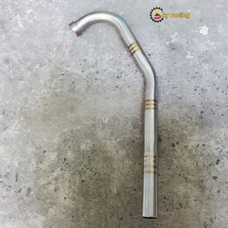Cổ Pô INOX 304 Chạy TiG, Vẩy Cá Phi 32 gắn như Zin cho Ex11 (Ex135 5 số)