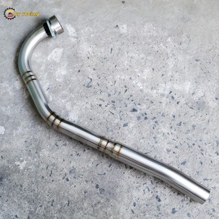 Cổ pô inox 304 chạy tig phi 27 ra phi 32 gắn như zin cho ex11