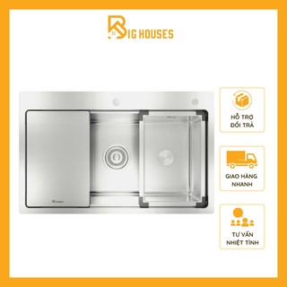 Chậu rửa bát 1 hố konox kn8151ts dekor