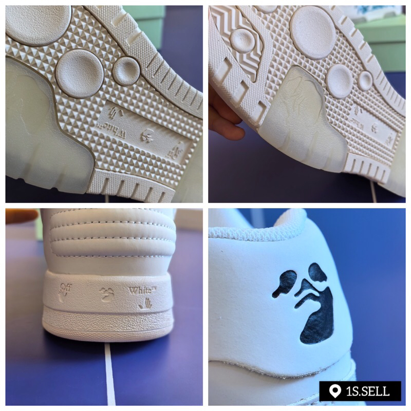 Giày sneaker out Offcie OW "logo white"