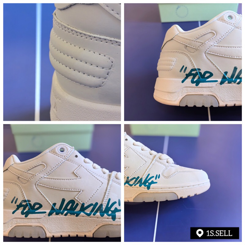Giày sneaker out Offcie OW "logo white"