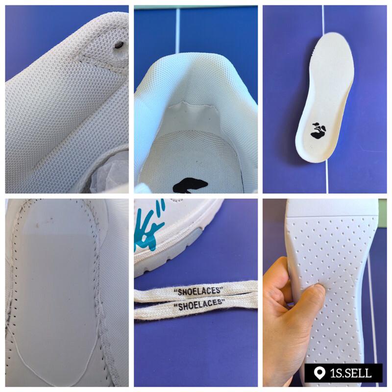 Giày sneaker out Offcie OW "logo white"