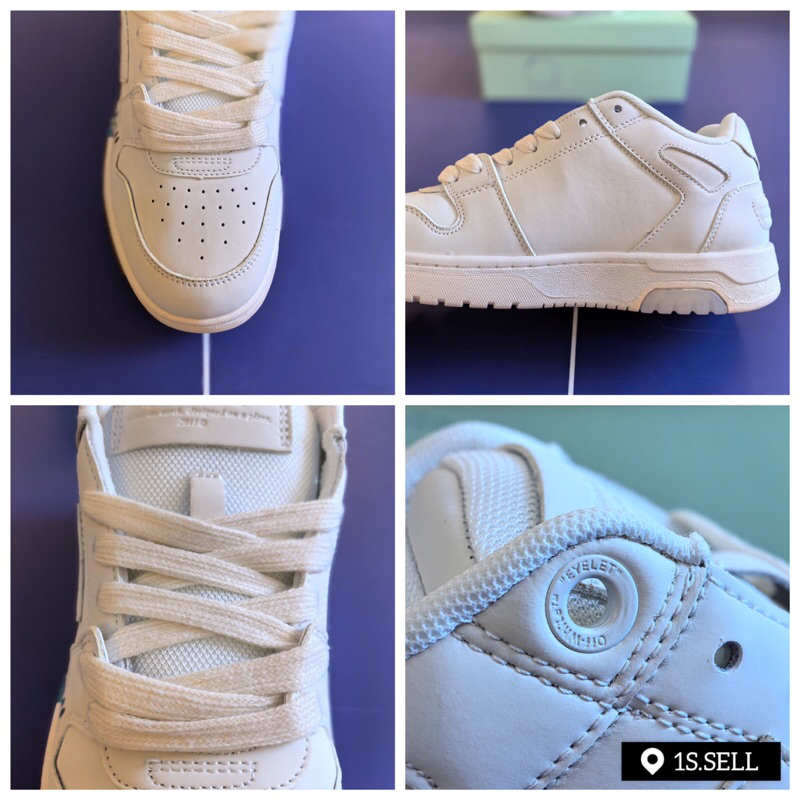 Giày sneaker out Offcie OW "logo white"