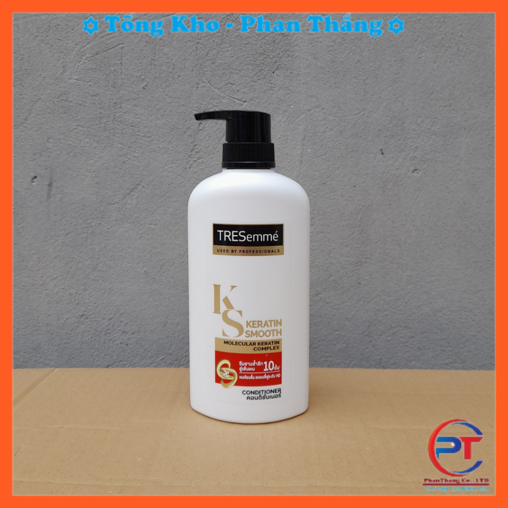 Dầu Gội, Dầu Xả TRESemme 400ml Thái Lan Chính Hãng, Chuẩn Salon Chuyên Nghiệp, Keratin Vào Nếp Suôn Mượt