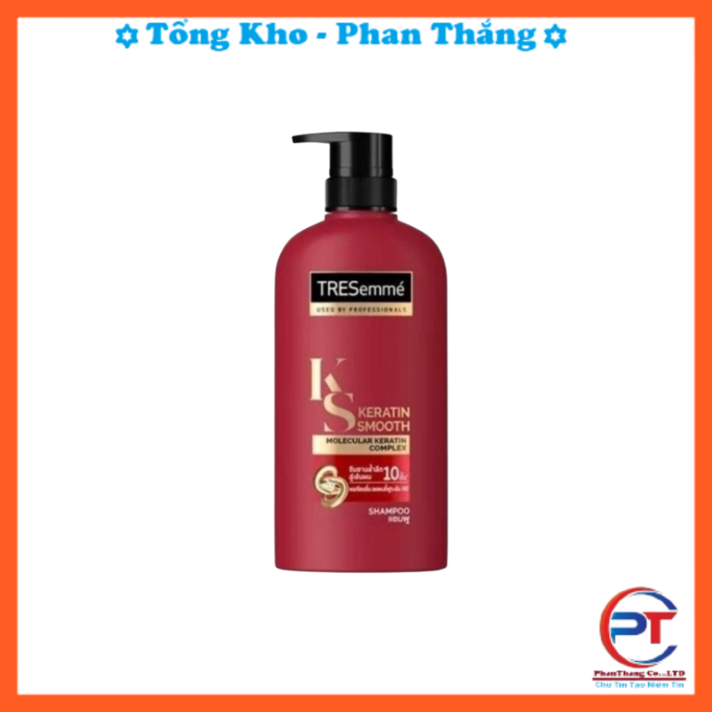 Dầu Gội, Dầu Xả TRESemme 400ml Thái Lan Chính Hãng, Chuẩn Salon Chuyên Nghiệp, Keratin Vào Nếp Suôn Mượt