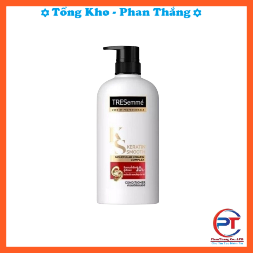 Dầu Gội, Dầu Xả TRESemme 400ml Thái Lan Chính Hãng, Chuẩn Salon Chuyên Nghiệp, Keratin Vào Nếp Suôn Mượt