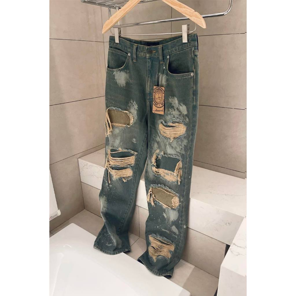 Quần Jean Amand Conqueror Distressted Jeans - QB040