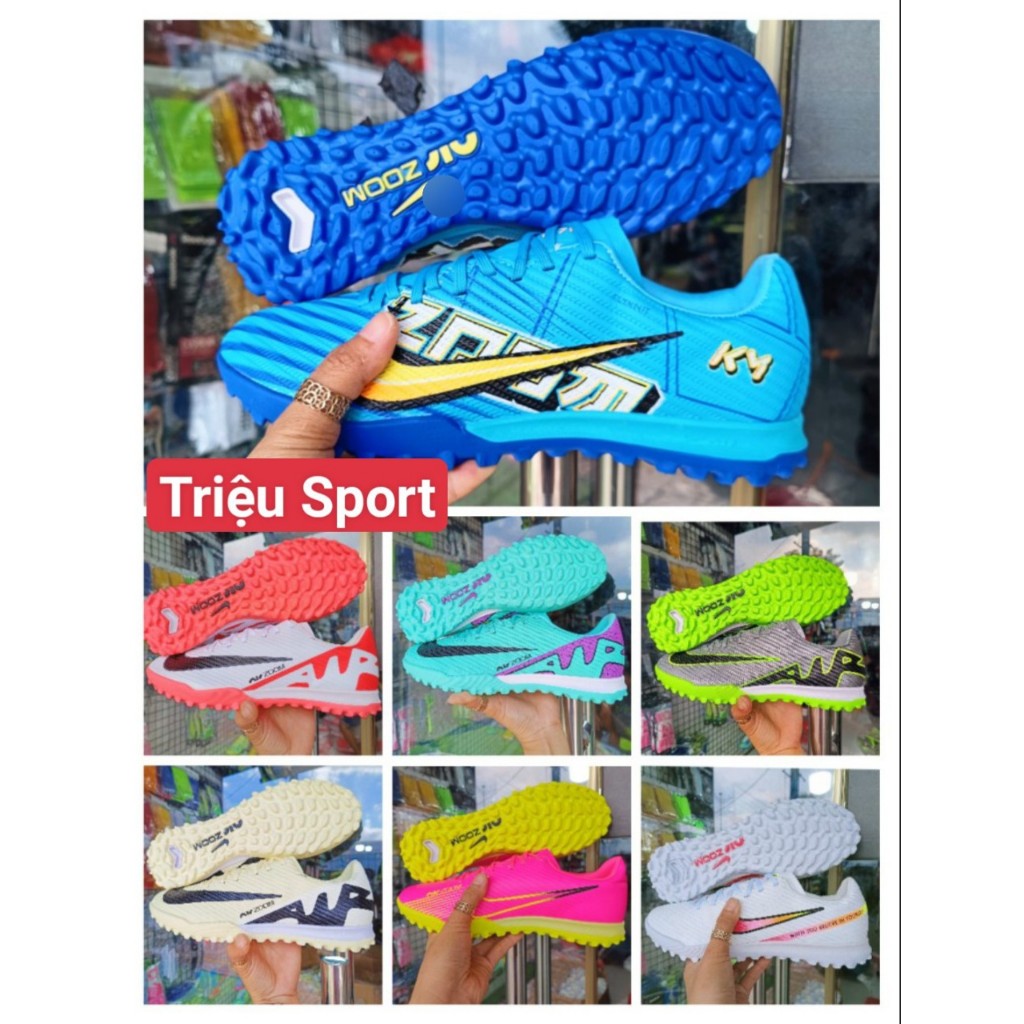 giày đá bóng Vapor 15 Academy Air TF Khâu đế+tất+túi rút+hộp