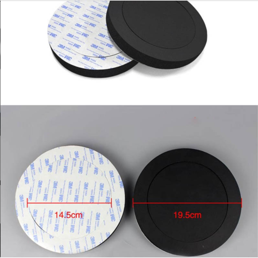 Đệm xốp vành loa 6.5 inch, định hướng âm thanh xe hơi, mút hướng âm loa ô tô, phụ kiện đô loa ô tô, đệm vành loa cá