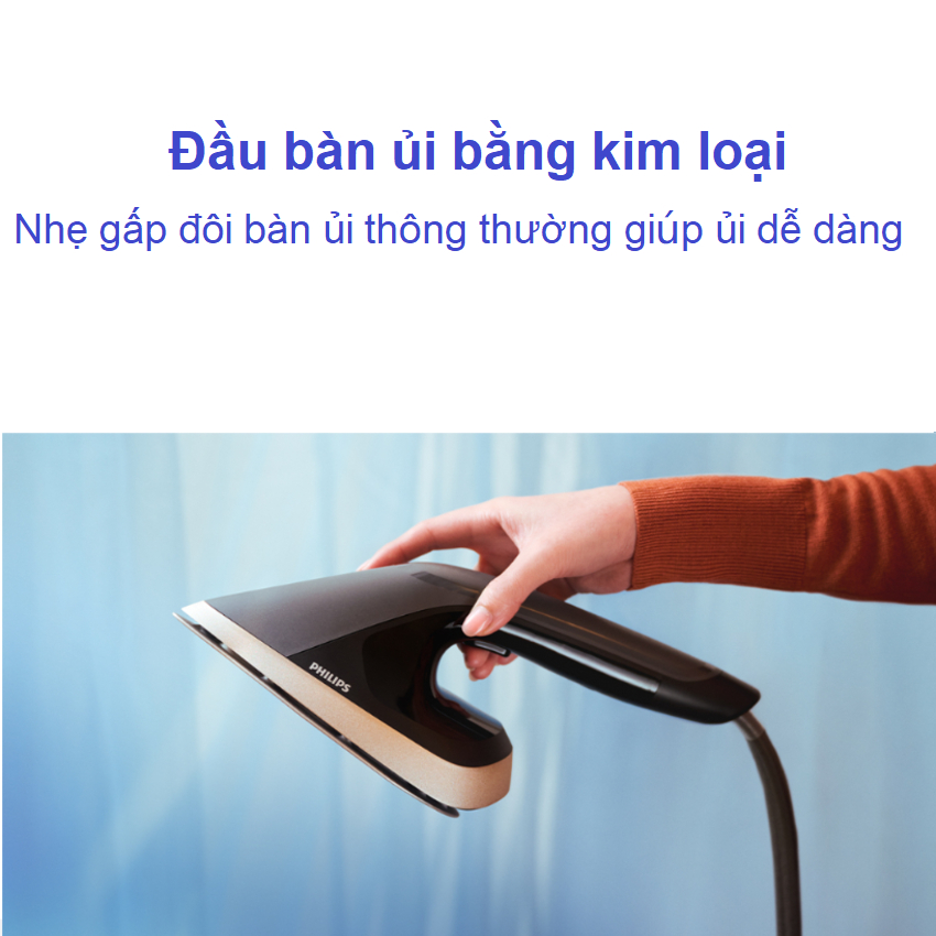 Bàn là, bàn ủi hơi nước Thương hiệu Hà Lan cao cấp Philips AIS8540 All-in-One 8500 Series, Diệt 99% Vi Khuẩn