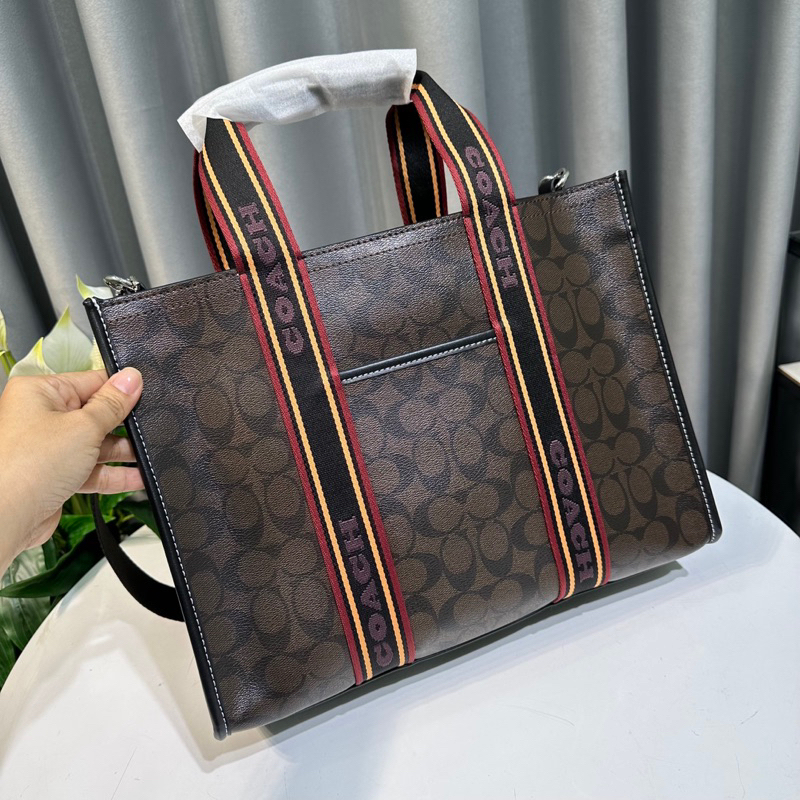 [Hàng xuất chuẩn] Túi coach tote công sở size lớn