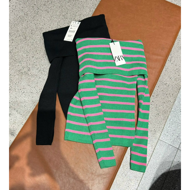 ÁO LEN TRỄ VAI 2 MÀU