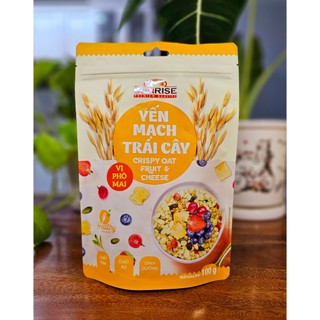 Yến mạch trái cây ăn liền vị phô mai SUNRISE gói nhỏ 100gr