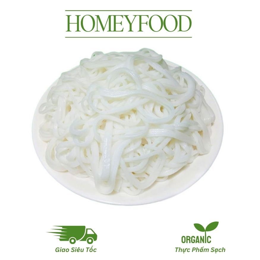 Bánh phở tươi nhà làm tận lò - 500g - giao hỏa tốc