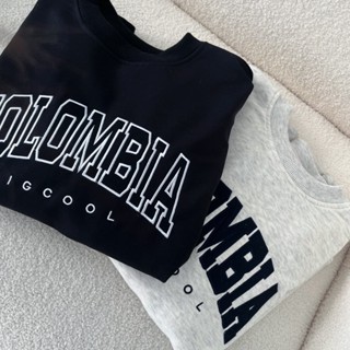 ( xả kho) Áo Sweater Colombia Migcool logo thêu, Áo khoác Nam Nữ nỉ ép Hàn cao cấp Local Brand