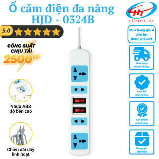 Ổ cắm điện chịu nhiệt đa năng honjianda hjd-0324b