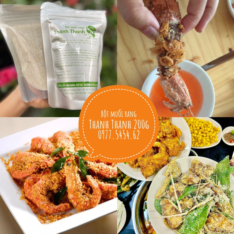 Bột muối rang - Gói 200g