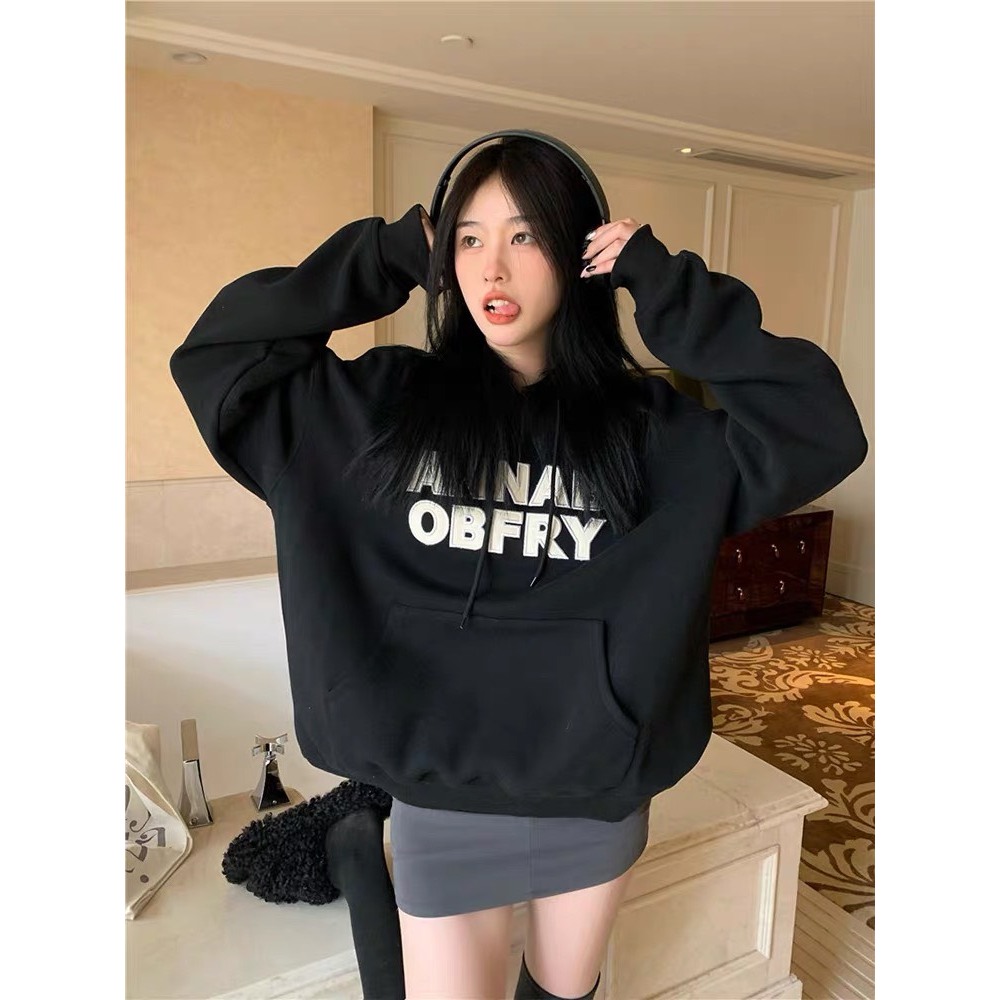 Áo hoodie nỉ bông nam nữ phong cách unisex mặc đôi hottrend thu đông hàn quốc BUNNY