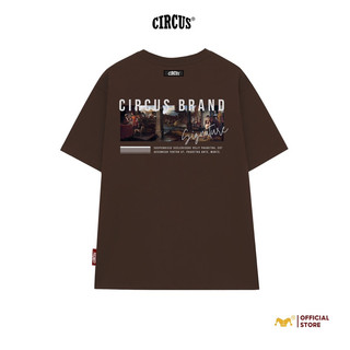 Áo thun unisex oversize local brand 100% cotton - MÃ SIGNATURE S12 CIRCUS