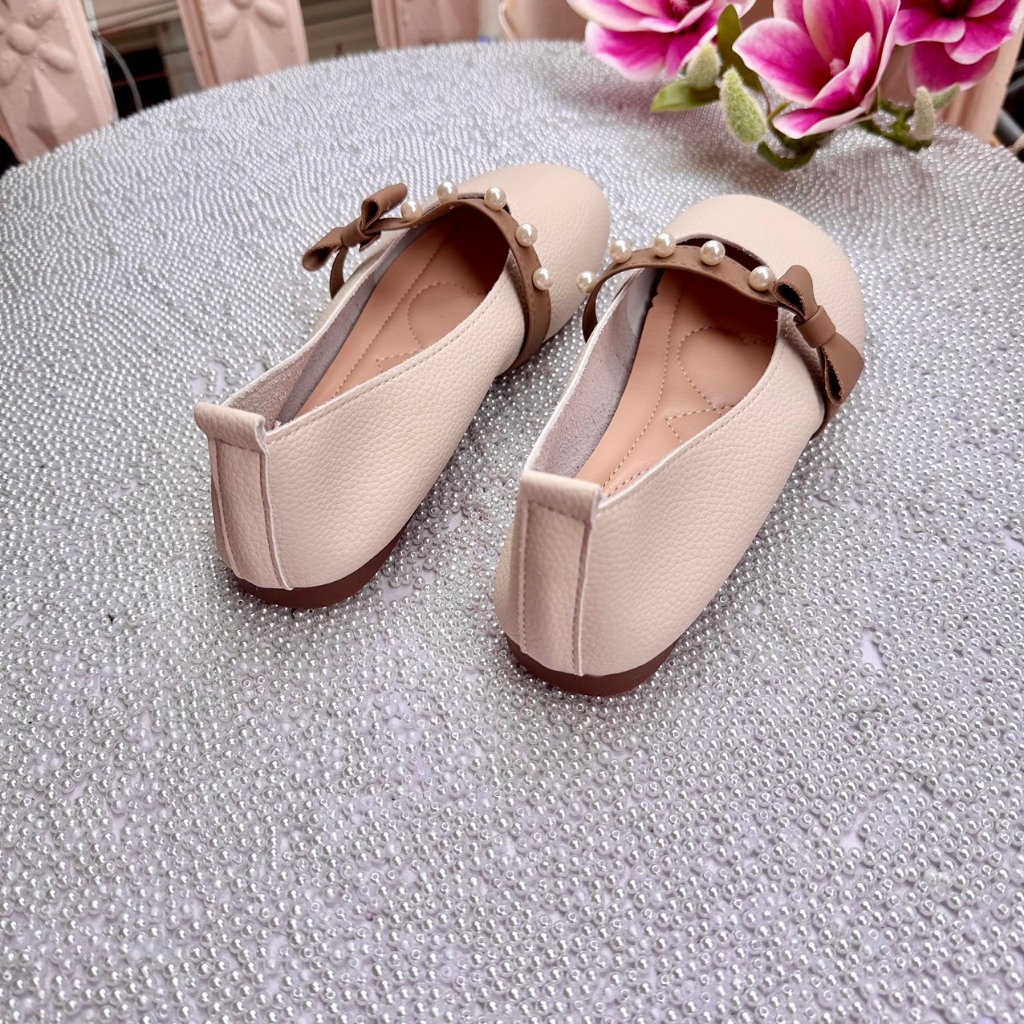 Giày bệt đế dẻo phối quai ngọc hàng QC Thiên An