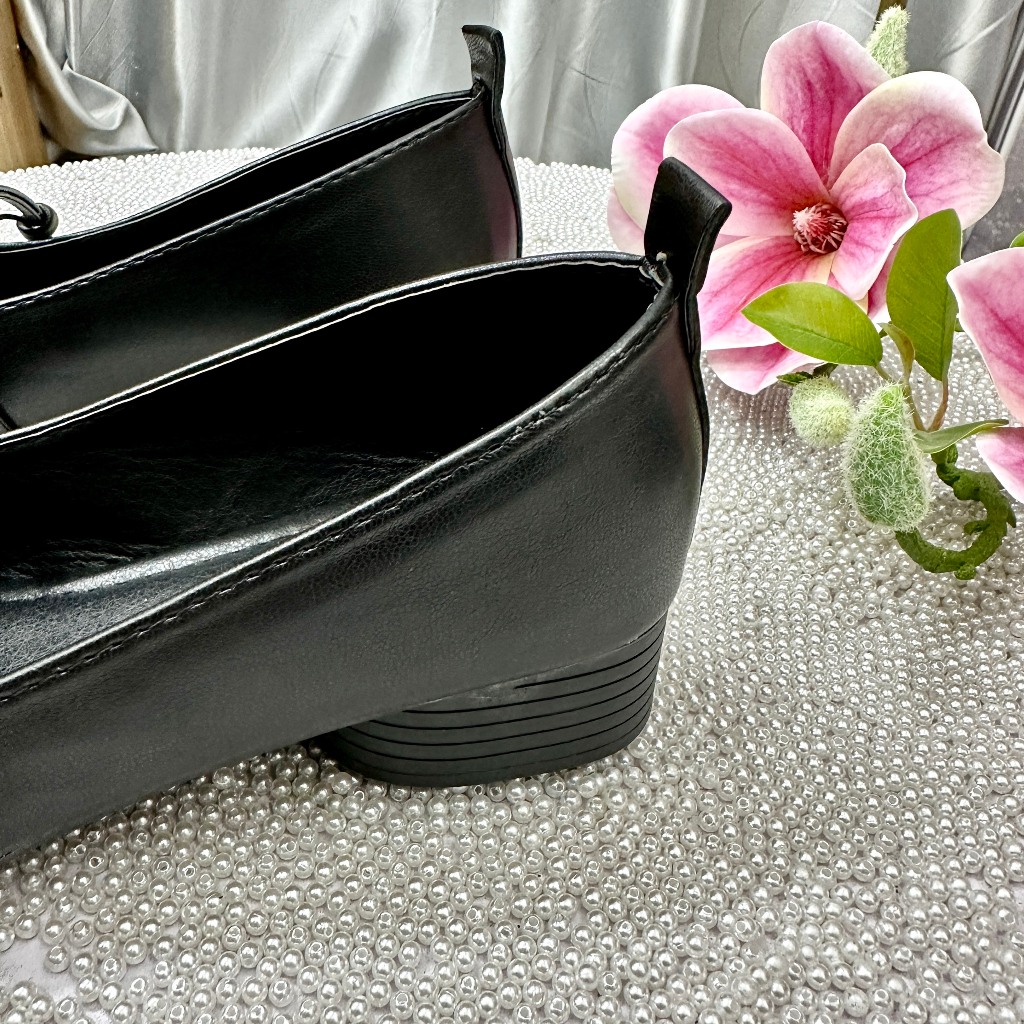 Giày búp bê đế cao su quai ngang dây ngọc Thiên An TA32 Form 1.5