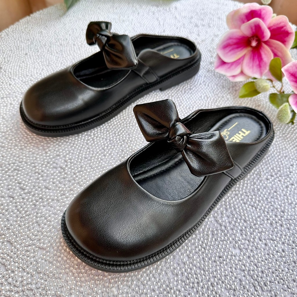 Giày nữ phối nơ mềm Thiên An TA25