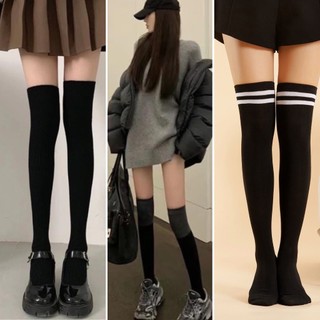 Tất vớ nữ dài qua gối phong cách Hàn Quốc